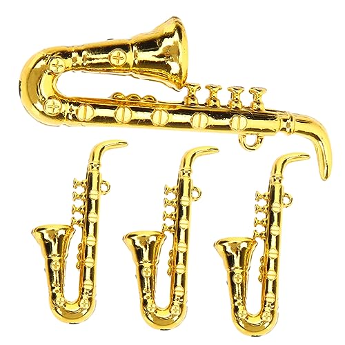 Gatuida 4 Stück Miniatur Saxophon Modell Teilig Detailgetreues Puppenhaus Musikinstrument mit Lebendigen Farben Robustem Dekoratives Miniatur Instrument für Puppenhaus und Mikro Szenen Gatuida 4 Stück Miniatur Saxophon Modell Teilig Detailgetreues Puppenhaus Musikinstrument mit Lebendigen Farben Robustem Dekoratives Miniatur Instrument für Puppenhaus und Mikro Szenen von Gatuida
