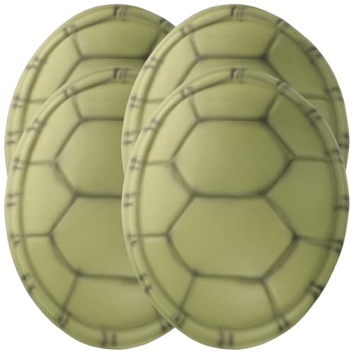 Gatuida 4 Stück Schildkrötenpanzer-Requisiten Streich Requisiten aus Schildpatt Shredder-Kostüm Halloween-Schildkrötenpanzer Schildkrötenkostüm Schildkrötenpanzer Halloween Eva Dunkelgrün Gatuida 4 Stück Schildkrötenpanzer-Requisiten Streich Requisiten aus Schildpatt Shredder-Kostüm Halloween-Schildkrötenpanzer Schildkrötenkostüm Schildkrötenpanzer Halloween Eva Dunkelgrün von Gatuida