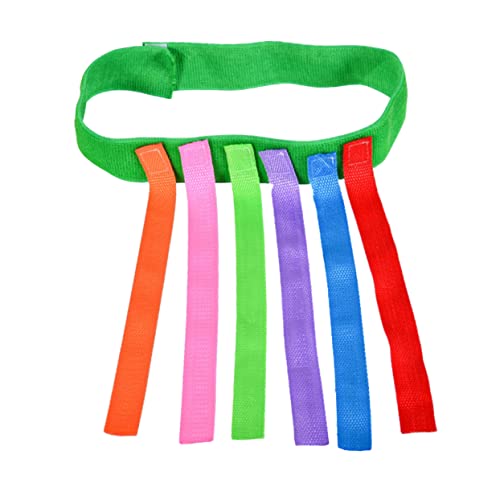 Gatuida 4 Stück Spielgürtel für zum Fangen von Kinderschwänzen Schwanzfangende Spielstütze Pull-Tag-Spiel sensorisch Kleinkinder lustiger Schwanzfang Gürtel Spiele von Gatuida