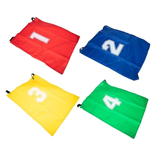 Gatuida 4 Stück Sprungsack Springen Springsäcke für äußere Renntasche spielset Outdoor Outdoor Spiele Tasche für Sackhüpfen für Karneval Partyspiel Segeltuch von Gatuida