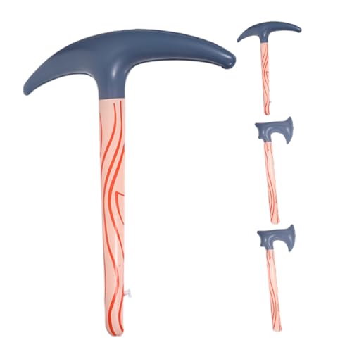 Gatuida 4 Stück Teiliges Aufblasbares Axt Modell Realistische Halloween Requisiten Wiederverwendbar Leicht Schnelle Befüllung für Kostüm Party Cosplay und Kinderunterhaltung Gatuida 4 Stück Teiliges Aufblasbares Axt Modell Realistische Halloween Requisiten Wiederverwendbar Leicht Schnelle Befüllung für Kostüm Party Cosplay und Kinderunterhaltung von Gatuida