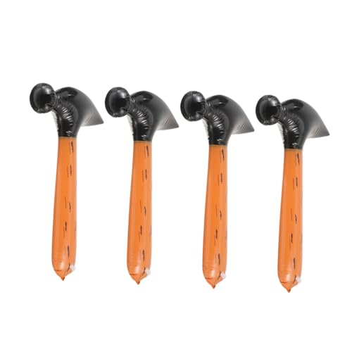 Gatuida 4 Stück Teiliges Aufblasbares Hammer PVC mit Holzmaserung Sicherer Wasser spielspaß für Fördert Motorik und Hand Auge koordination für Poolpartys und Outdoor Spiele von Gatuida