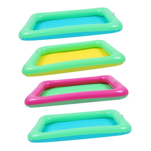 Gatuida 4 Stück Teiliges Aufblasbares Sandspielzeug Buntes Outdoor für Fördert Motorische Fähigkeiten und Kreatives Am Strand oder Flussufer Zufällige Farbe Zufällige Farbe von Gatuida