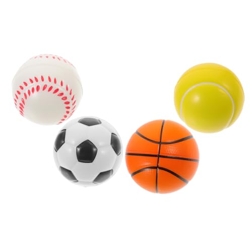 Gatuida 4 Stück Teiliges Badewannenspielzeug für Kleinkinder Weiche Sportbälle für Jungen Fördert Hand Augen Koordination und Motorische Fähigkeiten Leicht zu Reinigen Sicher für von Gatuida