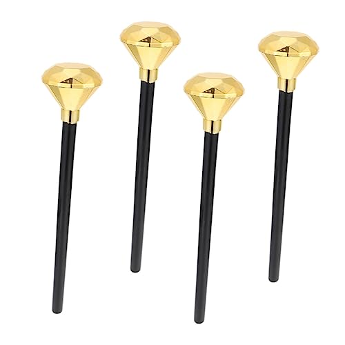 Gatuida 4 Stück Teiliges Cosplay Accessoires Halloween Zauberstab Requisite Leichtes Langlebiges für Rollenspiele Bühnenauftritte und Kostümpartys von Gatuida