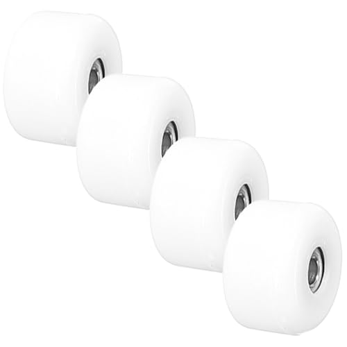 Gatuida 4 Stück Teiliges Finger Roller mit Hochgeschwindigkeitslagern Pädagogisches Stressabbauspielzeug für Fingerspitzenbewegung Geeignet als Reparatur und Skateboard Zubehör Weiß von Gatuida