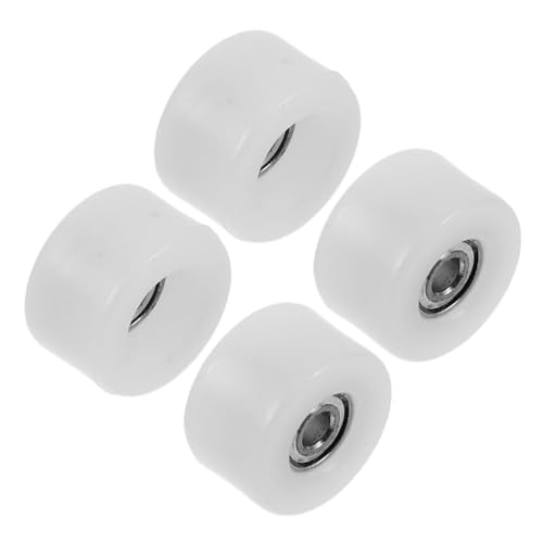 Gatuida 4 Stück Teiliges Finger Skateboard Räder mit Hochgeschwindigkeitslagern Stabile und Präzise Gefertigte Mini Skateboard in Stilvollem für Reibungslose und Schnelle Tricks von Gatuida