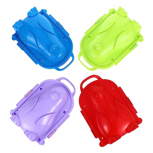 Gatuida 4 Stück Teiliges Formwerkzeug aus Leichtem mit Lustigem Pinguin Design Schützende Kinderhandschuhe Praktische Winterspielzeug Clips für Kreatives Schneespielen Zufällige Farbe von Gatuida