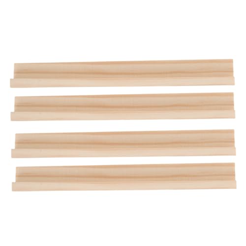 Gatuida 4 Stück Teiliges Holz Domino Halter mit DIY Buchstabenständer für Kreative Spiele und Lernzwecke für Familien für Dominosteine und Spielkarten Gatuida 4 Stück Teiliges Holz Domino Halter mit DIY Buchstabenständer für Kreative Spiele und Lernzwecke für Familien für Dominosteine und Spielkarten von Gatuida