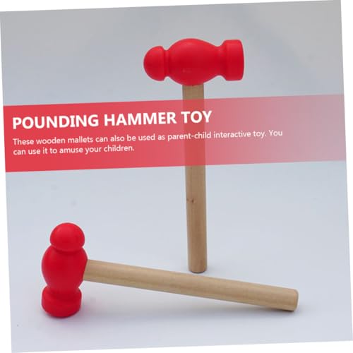 Gatuida 4 Stück Teiliges Holzhammer Kleine Hämmer Lernen Glatte Oberfläche Grate Pädagogisches Werkzeug für Kleinkinder Sicheres Langlebiges Material als Gatuida 4 Stück Teiliges Holzhammer Kleine Hämmer Lernen Glatte Oberfläche Grate Pädagogisches Werkzeug für Kleinkinder Sicheres Langlebiges Material als von Gatuida