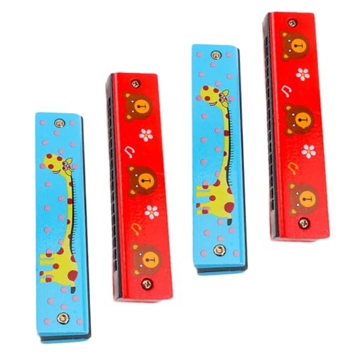 Gatuida 4 Stück Teiliges Holzmundharmonika Zweireihig Cartoon Musikspielzeug Sicher Kompakt Langlebig Geeignet für Geschenk Zufällige Farbe Zufällige Farbe Gatuida 4 Stück Teiliges Holzmundharmonika Zweireihig Cartoon Musikspielzeug Sicher Kompakt Langlebig Geeignet für Geschenk Zufällige Farbe Zufällige Farbe von Gatuida