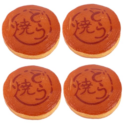 Gatuida 4 Stück Teiliges Japanisches Dorayaki Modell Realistische Nachbildung mit Kunstvoller Textur Vielseitig für Fotografie Küchen und Restaurantdekoration Traditionelles Snack Gatuida 4 Stück Teiliges Japanisches Dorayaki Modell Realistische Nachbildung mit Kunstvoller Textur Vielseitig für Fotografie Küchen und Restaurantdekoration Traditionelles Snack von Gatuida