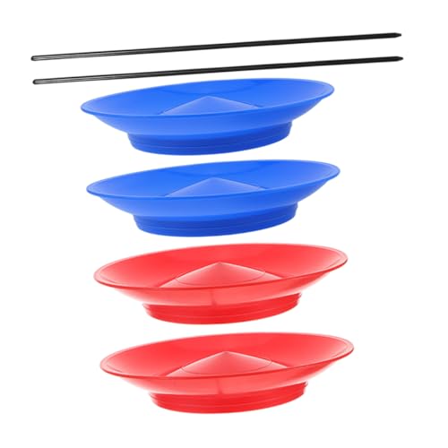 Gatuida 4 Stück Teiliges Jonglier mit Kunststoff Drehplatten und Sticks Kinderfreundliche Jonglier Teller für Anfänger und Profis Robustes Zirkusspielzeug für Karneval Party Indoor und Gatuida 4 Stück Teiliges Jonglier mit Kunststoff Drehplatten und Sticks Kinderfreundliche Jonglier Teller für Anfänger und Profis Robustes Zirkusspielzeug für Karneval Party Indoor und von Gatuida