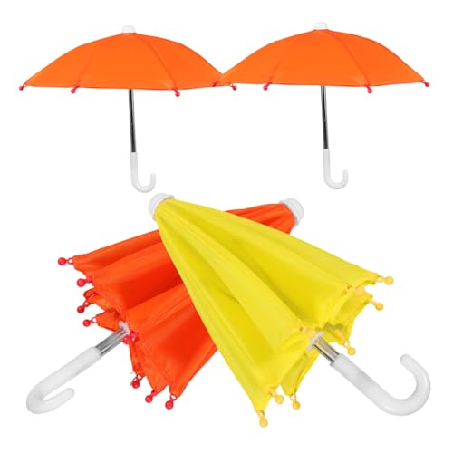 Gatuida 4 Stück Teiliges Mini Puppen Regenschirm Realistische Doll Accessoires Lebensechte Miniatur Dekoration Leicht und Kompakt für Puppenhaus und Szenengestaltung Gatuida 4 Stück Teiliges Mini Puppen Regenschirm Realistische Doll Accessoires Lebensechte Miniatur Dekoration Leicht und Kompakt für Puppenhaus und Szenengestaltung von Gatuida