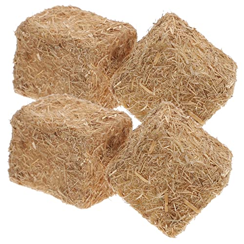 Gatuida 4 Stück Teiliges Mini Strohballen Deko aus Realistische Bauernhof Dekoration für DIY Zubehör Herbstliche Szene Handgefertigte Detailreiche Mini Heuhaufen für Puppenhaus und Garten Gatuida 4 Stück Teiliges Mini Strohballen Deko aus Realistische Bauernhof Dekoration für DIY Zubehör Herbstliche Szene Handgefertigte Detailreiche Mini Heuhaufen für Puppenhaus und Garten von Gatuida