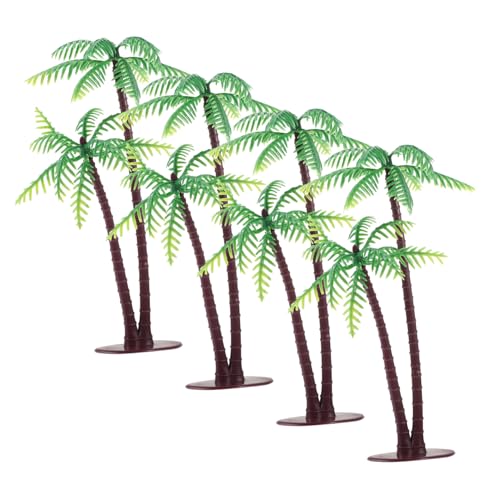 Gatuida 4 Stück Teiliges Miniatur Kokospalmen Kunststoff Realistische Pflanzenfigur Dekorative Baumfigur für Garten Diorama Puppenhaus und Outdoor Deko Gatuida 4 Stück Teiliges Miniatur Kokospalmen Kunststoff Realistische Pflanzenfigur Dekorative Baumfigur für Garten Diorama Puppenhaus und Outdoor Deko von Gatuida