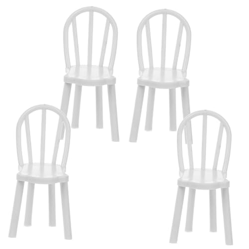 Gatuida 4 Stück Teiliges Miniatur Stuhl Minimalistischer Puppenhaus Möbel Vintage Mini House Supplies Glatte Oberfläche Vielseitig für Miniature Doll Furniture Dekoration Gatuida 4 Stück Teiliges Miniatur Stuhl Minimalistischer Puppenhaus Möbel Vintage Mini House Supplies Glatte Oberfläche Vielseitig für Miniature Doll Furniture Dekoration von Gatuida