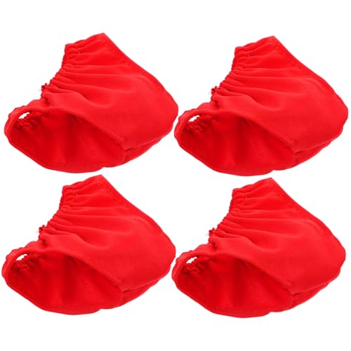 Gatuida 4 Stück Teiliges Puppen Unterwäsche Panties aus Leichtem Stoff Wiederverwendbar Klassische Rote Unterhosen für Puppen Puppenkleidung Zubehör für Kreatives Spiel und Gatuida 4 Stück Teiliges Puppen Unterwäsche Panties aus Leichtem Stoff Wiederverwendbar Klassische Rote Unterhosen für Puppen Puppenkleidung Zubehör für Kreatives Spiel und von Gatuida
