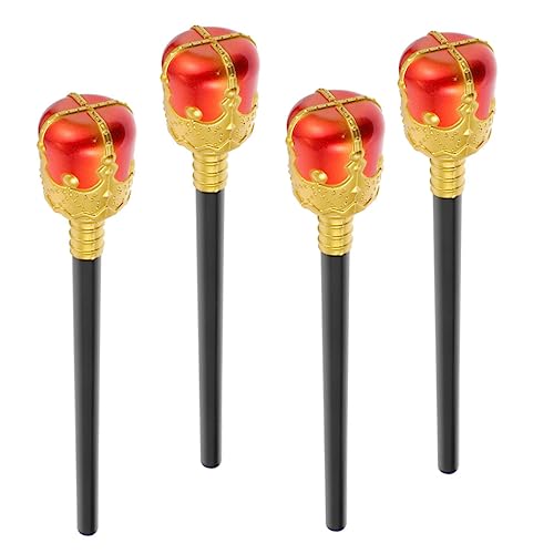 Gatuida 4 Stück Teiliges Zauberstab Robustem Leichtes Königszepter für Bühnenauftritte Halloween Kostüm Accessoire für Cosplay und Kinderpartys Zufällige Farbe Zufällige Farbe Gatuida 4 Stück Teiliges Zauberstab Robustem Leichtes Königszepter für Bühnenauftritte Halloween Kostüm Accessoire für Cosplay und Kinderpartys Zufällige Farbe Zufällige Farbe von Gatuida
