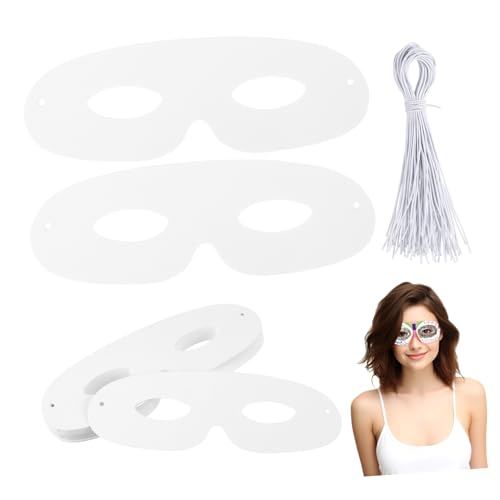 Gatuida 40 Sätze Leere Maske Masken Für Maskerade-party Gesicht Schmucklos Basteln Maskierung Unbemalt Handwerk Realistisch Voll Kind Farbe Maskerade-maske Für Frauen Farbmaske Weiß Papier Gatuida 40 Sätze Leere Maske Masken Für Maskerade-party Gesicht Schmucklos Basteln Maskierung Unbemalt Handwerk Realistisch Voll Kind Farbe Maskerade-maske Für Frauen Farbmaske Weiß Papier von Gatuida