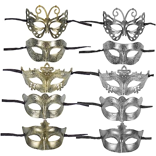 Gatuida 40 Stück Teiliges Cosplay Masken für Karneval Festival und Partys und Leichte Maskerade Masken mit Verstellbarem Band für Halloween und Spezielle Anlässe Gatuida 40 Stück Teiliges Cosplay Masken für Karneval Festival und Partys und Leichte Maskerade Masken mit Verstellbarem Band für Halloween und Spezielle Anlässe von Gatuida
