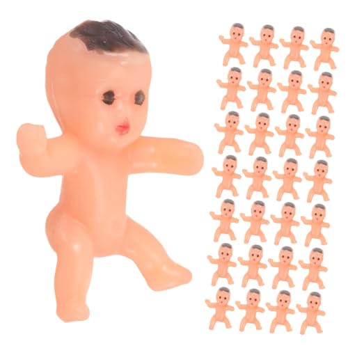 Gatuida 40 Stück Teiliges Set Mini Figuren aus Robustem Kunststoff Detailreiche Kleine Junge Mädchen für Shower Deko Partyzubehör und Wiederverwendbare Tischdekoration Geeignet für Shower von Gatuida
