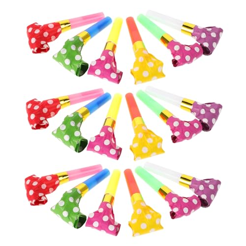 Gatuida 40Stücke Pack Partygebläse für Noisemaker für Geburtstagsfeiern Sicher und Kinderfreundlich für Festliche Lebhaften Farben von Gatuida