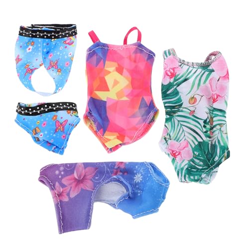 Gatuida 4Sätze Kleidung für Puppen Teiliges mit Modischen Mini Badeanzügen und Accessoires für Große Puppen Sommer Strandmode für Lebendige Spielstunden Gatuida 4Sätze Kleidung für Puppen Teiliges mit Modischen Mini Badeanzügen und Accessoires für Große Puppen Sommer Strandmode für Lebendige Spielstunden von Gatuida