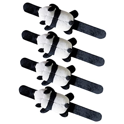 Gatuida 4Stücke Plüsch Panda Slap Armbänder Niedliche Klatscharmbänder für Partys und Schulpreise Spaßige DIY Panda Handbänder Gatuida 4Stücke Plüsch Panda Slap Armbänder Niedliche Klatscharmbänder für Partys und Schulpreise Spaßige DIY Panda Handbänder von Gatuida