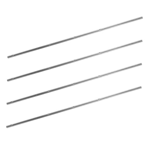 Gatuida 4pcs Eisen -Foosball -ruten Robuste Fußballmaschine Stangen Foosball Tisch Ruten Foosballzubehör Fußballzubehör Fußball -schreibtischzubehör von Gatuida