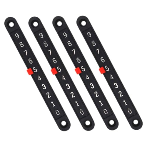 Gatuida 4pcs Kids Foosball Table Score Score Set Plastic Score Counters Für Tischfußballspiele Und Familienunterhaltung von Gatuida