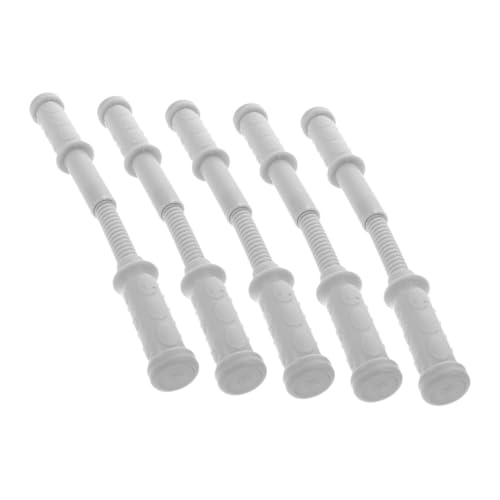 Gatuida 5 Paare Rocking Toy Griffe aus Kunststoff Ersatz Griffe für Schaukelpferd Sichere Glatte Babyhandgriffe Einfach zu Montieren für Drinnen und Draußen Graue Farbe von Gatuida