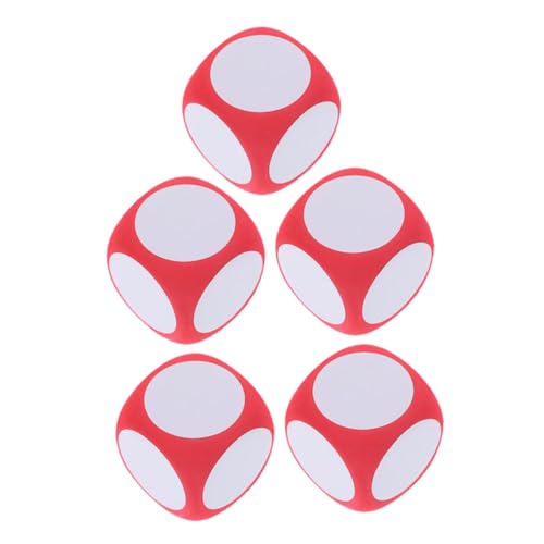 Gatuida 5 Stück DIY Blanko Würfel Große Beschreibbare Schaumstoffwürfel für Spiele Party und Unterrichtszubehör für Kreative Spielideen und Lustige Aktivitäten Gatuida 5 Stück DIY Blanko Würfel Große Beschreibbare Schaumstoffwürfel für Spiele Party und Unterrichtszubehör für Kreative Spielideen und Lustige Aktivitäten von Gatuida