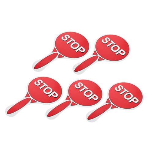 Gatuida 5 Stück Doppelseitiges Stoppschild für Rot-grüne Verkehrsschilder Handlich Leicht Realistische Verkehrszeichen für Kindergarten und Grundschule Sicherheits Gatuida 5 Stück Doppelseitiges Stoppschild für Rot-grüne Verkehrsschilder Handlich Leicht Realistische Verkehrszeichen für Kindergarten und Grundschule Sicherheits von Gatuida