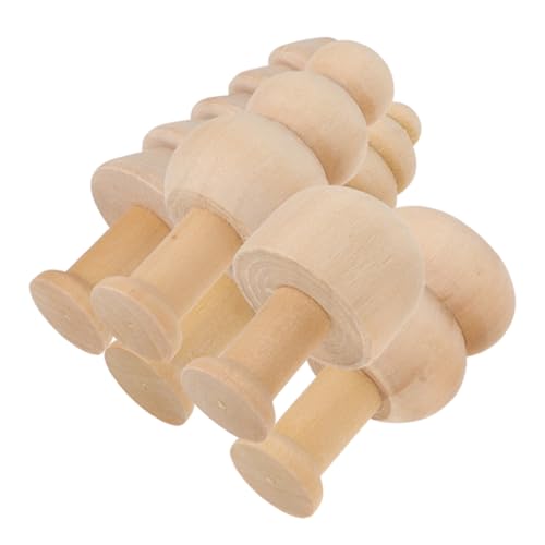 Gatuida 5 Stück Holzpilz Geburtstagsgeschenk holzspielzeug weihnachtsdekoration hölzerne Peg -Leute unvollendetes Pilzhandwerk Lotusbaum Gatuida 5 Stück Holzpilz Geburtstagsgeschenk holzspielzeug weihnachtsdekoration hölzerne Peg -Leute unvollendetes Pilzhandwerk Lotusbaum von Gatuida