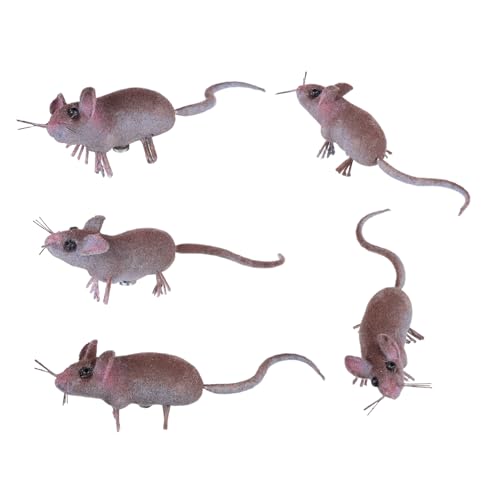 Gatuida 5 Stück Insektenmausmodell Simulationsspielzeug Falsche Mäuse Dekorationen Mäusefiguren Realistische Ratte Winzige Mausdekoration Streich Realistische Gefälschte Ornament Ton Gatuida 5 Stück Insektenmausmodell Simulationsspielzeug Falsche Mäuse Dekorationen Mäusefiguren Realistische Ratte Winzige Mausdekoration Streich Realistische Gefälschte Ornament Ton von Gatuida