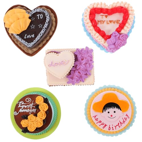 Gatuida 5 Stück Mini Kuchenornament Modelle Dekoration Dessert Hochzeitsdekor Falscher Kuchen Foto Requisite Kuchenverzierungen Gefälschtes Kuchenmodell Simulierter Kuchen Mini Gatuida 5 Stück Mini Kuchenornament Modelle Dekoration Dessert Hochzeitsdekor Falscher Kuchen Foto Requisite Kuchenverzierungen Gefälschtes Kuchenmodell Simulierter Kuchen Mini von Gatuida