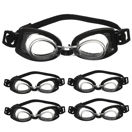 Gatuida 5 Stück Mini Schwimmbrille für Puppen Teiliges Stylisches Puppenzubehör Leicht für Fotoshootings und DIY Projekte von Gatuida