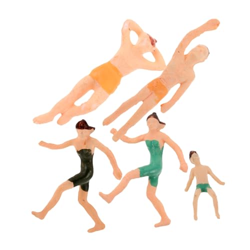 Gatuida 5 Stück Miniatur Badeanzug Figuren Bunte Mini Menschen Modellbau für Architektur Landschaft Park Dekoration Puppenhaus Displays Gatuida 5 Stück Miniatur Badeanzug Figuren Bunte Mini Menschen Modellbau für Architektur Landschaft Park Dekoration Puppenhaus Displays von Gatuida