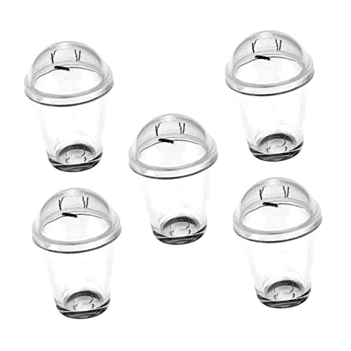 Gatuida 5 Stück Miniatur Kaffeetassen Teiliges Niedliche Milchtee und Wasserbecher Modelle für Mini Häuser und Dekoration Realistische Miniaturspielzeuge für Sammler und DIY Projekte Gatuida 5 Stück Miniatur Kaffeetassen Teiliges Niedliche Milchtee und Wasserbecher Modelle für Mini Häuser und Dekoration Realistische Miniaturspielzeuge für Sammler und DIY Projekte von Gatuida