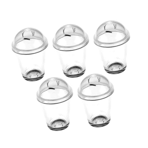 Gatuida 5 Stück Miniatur Kaffeetassen Transparente Modelle für Puppenhaus Dekoration Leichte und Dekorative Milchtee und Wasserbecher als Fotorequisiten und Wohnaccessoires Gatuida 5 Stück Miniatur Kaffeetassen Transparente Modelle für Puppenhaus Dekoration Leichte und Dekorative Milchtee und Wasserbecher als Fotorequisiten und Wohnaccessoires von Gatuida