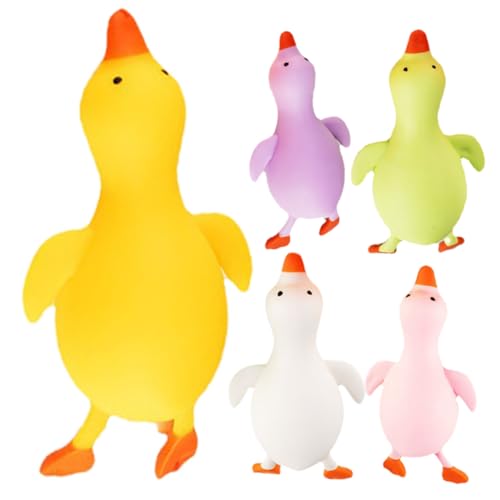 Gatuida 5 Stück Neuheit Squeeze- funnytoys Funny Toys Lustiges Stressabbau- Lustiges Fun Toy entzückendes Squeeze- Cartoon-Squeeze- von Gatuida