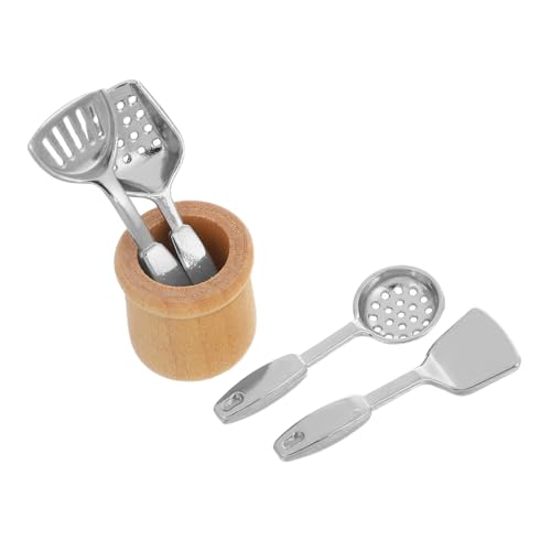 Gatuida 5 Stück Puppenhaus Realistische Mini Kochutensilien für Puppenhausdekoration Rollenspiel und Kreative Mikro Szene Gatuida 5 Stück Puppenhaus Realistische Mini Kochutensilien für Puppenhausdekoration Rollenspiel und Kreative Mikro Szene von Gatuida