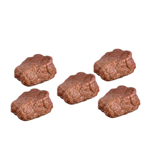 Gatuida 5 Stück Rindfleischwürfel Modellspielzeug Rindfleischdekoration Gefälschtes Rindfleisch Rindfleischmodell Simulation Steakfleisch Lebensmittel Künstliches Fleisch Gatuida 5 Stück Rindfleischwürfel Modellspielzeug Rindfleischdekoration Gefälschtes Rindfleisch Rindfleischmodell Simulation Steakfleisch Lebensmittel Künstliches Fleisch von Gatuida