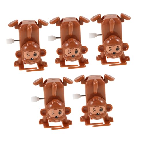 Gatuida 5 Stück Teiliges Aufziehspielzeug mit Lustigen Bunten Affenmodellen Robustes Wind Up Toy für Kleinkinder Motorik und Logischem Denken als Geburtstagsgeschenk Gatuida 5 Stück Teiliges Aufziehspielzeug mit Lustigen Bunten Affenmodellen Robustes Wind Up Toy für Kleinkinder Motorik und Logischem Denken als Geburtstagsgeschenk von Gatuida
