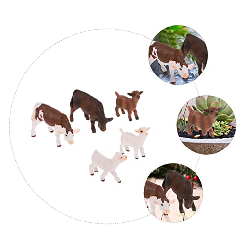 Gatuida 5 Stück Teiliges Bauernhof Tierfiguren Realistische Solide Tierbabys Modelle Pädagogisch Lebensechte Miniaturfiguren für Dekoration und Fotorequisiten Gatuida 5 Stück Teiliges Bauernhof Tierfiguren Realistische Solide Tierbabys Modelle Pädagogisch Lebensechte Miniaturfiguren für Dekoration und Fotorequisiten von Gatuida