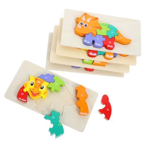 Gatuida 5 Stück Teiliges Dinosaurier Holzpuzzle Montessori Lernspielzeug für Kleinkinder Bunte Hölzerne Puzzlespiele Kreativität und Hand Auge Koordination Gatuida 5 Stück Teiliges Dinosaurier Holzpuzzle Montessori Lernspielzeug für Kleinkinder Bunte Hölzerne Puzzlespiele Kreativität und Hand Auge Koordination von Gatuida