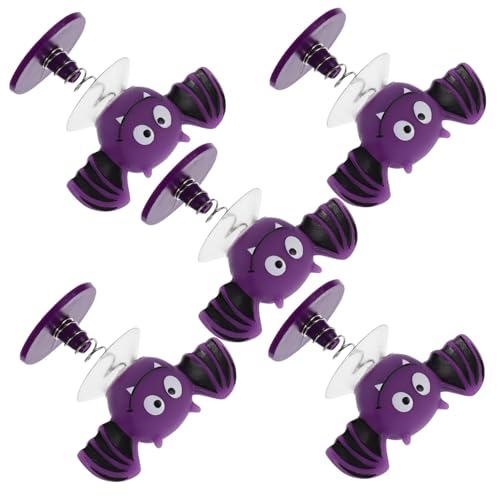 Gatuida 5 Stück Teiliges Halloween Federspielzeug Fledermaus Design Langlebig und Batteriefrei Lustiges Party Mitgebsel für Kindergeburtstag und Halloween Feier Gatuida 5 Stück Teiliges Halloween Federspielzeug Fledermaus Design Langlebig und Batteriefrei Lustiges Party Mitgebsel für Kindergeburtstag und Halloween Feier von Gatuida