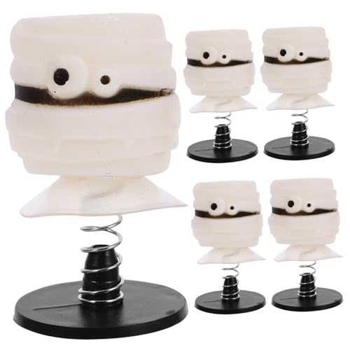 Gatuida 5 Stück Teiliges Halloween Springspielzeug Cartoon Hüpfspielzeug für Partygeschenk für Zuhause Büro Sorgt für Spaß und Schaurige von Gatuida
