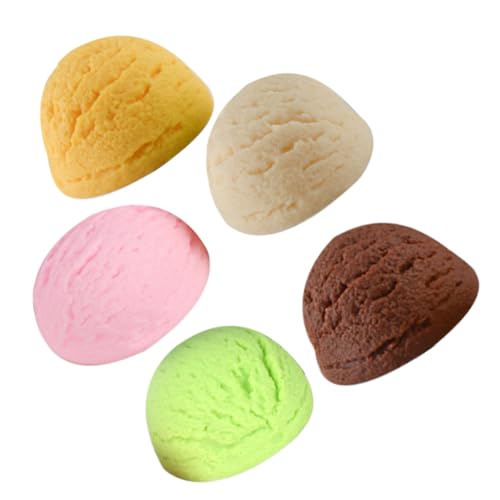 Gatuida 5 Stück Teiliges Künstliche Eiscreme Kugeln Deko Prop Realistische Simulation Vielseitig Einsetzbar Fotorequisite Geschenkidee für Büro Zuhause Bar Gatuida 5 Stück Teiliges Künstliche Eiscreme Kugeln Deko Prop Realistische Simulation Vielseitig Einsetzbar Fotorequisite Geschenkidee für Büro Zuhause Bar von Gatuida